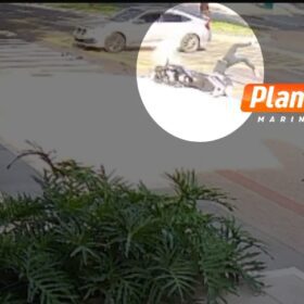 Fotos de Moça corre risco de amputar pé após motorista avançar preferencial em Maringá