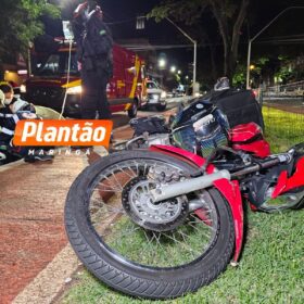 Motoboy é intubado após grave acidente em Maringá Foto 3 Fotos de Motoboy é intubado após grave acidente em Maringá