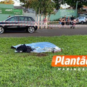 Câmera registra acidente que matou motoboy na Avenida Morangueira em Maringá Foto 3 Fotos de Câmera registra acidente que matou motoboy na Avenida Morangueira em Maringá
