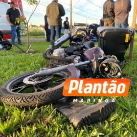 Câmera registra acidente que matou motoboy na Avenida Morangueira em Maringá Foto 2 Fotos de Câmera registra acidente que matou motoboy na Avenida Morangueira em Maringá