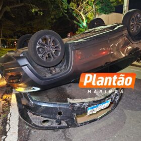 Motorista embriagado provoca acidente com família e é preso pela PM em Maringá Foto 5 Fotos de Motorista embriagado provoca acidente com família e é preso pela PM em Maringá