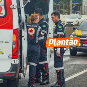 Pai morre e filho fica ferido em grave acidente em Maringá Foto 1 Fotos de Pai morre e filho fica ferido em grave acidente em Maringá