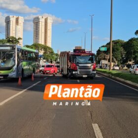 Fotos de Pedestre é atropelado e fica em estado gravíssimo na Avenida Colombo, em Maringá