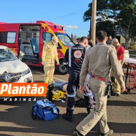 Fotos de Pedestre é atropelado e fica em estado gravíssimo na Avenida Colombo, em Maringá