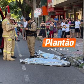 Uma das vítimas de acidente no Centro de Maringá é identificada Foto 9 Fotos de Uma das vítimas de acidente no Centro de Maringá é identificada