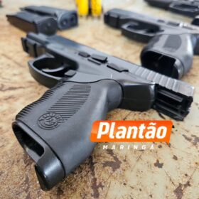 Confusão, facadas e armas: dupla é presa após briga em Maringá Foto 2 Fotos de Confusão, facadas e armas: dupla é presa após briga em Maringá