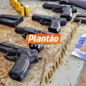Confusão, facadas e armas: dupla é presa após briga em Maringá Foto 4 Fotos de Confusão, facadas e armas: dupla é presa após briga em Maringá