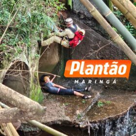 Homem cai em ribanceira ao tentar urinar e é resgatado pelos bombeiros em Maringá Foto 6 Fotos de Homem cai em ribanceira ao tentar urinar e é resgatado pelos bombeiros em Maringá
