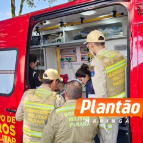 Fotos de Câmera registra criminosos perseguindo e atirando 16 vezes contra homem em Maringá