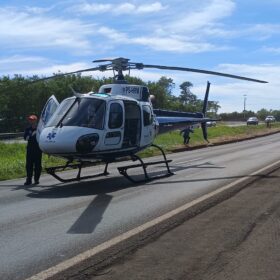 Fotos de Capotamento na BR-376 entre Iguatemi e Maringá deixa dois trabalhadores feridos