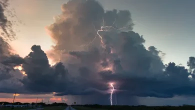 Fotos de Lista atualizada: 196 cidades do Paraná recebem alerta de perigo de tempestade