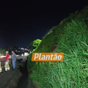 Motociclista fica em estado gravíssimo após cair de aproximadamente oito metros no Contorno Norte de Maringá Foto 5 Fotos de Motociclista fica em estado gravíssimo após cair de aproximadamente oito metros no Contorno Norte de Maringá