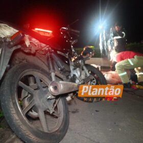 Motociclista fica em estado gravíssimo após cair de aproximadamente oito metros no Contorno Norte de Maringá Foto 6 Fotos de Motociclista fica em estado gravíssimo após cair de aproximadamente oito metros no Contorno Norte de Maringá