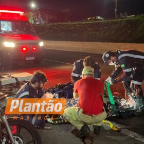 Motociclista fica em estado gravíssimo após cair de aproximadamente oito metros no Contorno Norte de Maringá Foto 9 Fotos de Motociclista fica em estado gravíssimo após cair de aproximadamente oito metros no Contorno Norte de Maringá