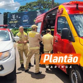 Motorista da coleta seletiva corre risco de perder os movimentos das pernas após caminhão tombar em Maringá Foto 3 Fotos de Motorista da coleta seletiva corre risco de perder os movimentos das pernas após caminhão tombar em Maringá