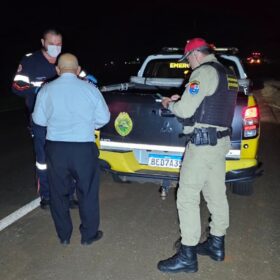 Pedestre fica gravemente ferido após ser atropelado por ônibus na PR-317, na região de Maringá Foto 2 Fotos de Pedestre fica gravemente ferido após ser atropelado por ônibus na PR-317, na região de Maringá
