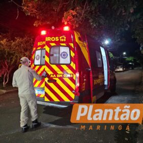 Fotos de Rapaz aciona a PM dizendo ter sido baleado em Maringá — mas muda versão com a chegada dos policiais