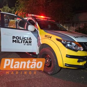 Fotos de Rapaz aciona a PM dizendo ter sido baleado em Maringá — mas muda versão com a chegada dos policiais
