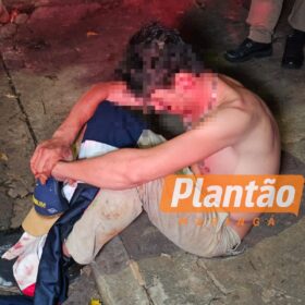 Fotos de Rapaz aciona a PM dizendo ter sido baleado em Maringá — mas muda versão com a chegada dos policiais