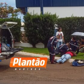 Acidente grave com moto de alta cilindrada no Contorno Sul deixa motociclista ferido em Maringá Foto 7 Fotos de Acidente grave com moto de alta cilindrada no Contorno Sul deixa motociclista ferido em Maringá
