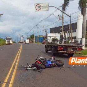 Acidente grave com moto de alta cilindrada no Contorno Sul deixa motociclista ferido em Maringá Foto 9 Fotos de Acidente grave com moto de alta cilindrada no Contorno Sul deixa motociclista ferido em Maringá