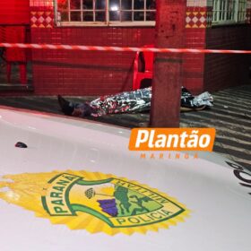 Fotos de Após retornar de viagem, caminhoneiro é executado a tiros em Mandaguaçu; outro homem fica ferido
