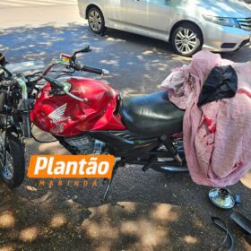 Câmera flagra acidente que deixou motociclista inconsciente em Maringá Foto 2 Fotos de Câmera flagra acidente que deixou motociclista inconsciente em Maringá