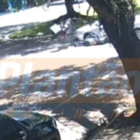 Câmera flagra acidente que deixou motociclista inconsciente em Maringá Foto 1 Fotos de Câmera flagra acidente que deixou motociclista inconsciente em Maringá