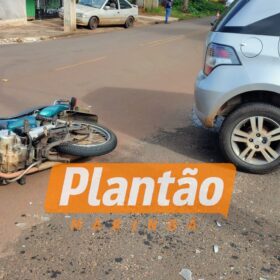 Carro invade preferencial e deixa motociclista com ferimentos graves em Maringá Foto 4 Fotos de Carro invade preferencial e deixa motociclista com ferimentos graves em Maringá