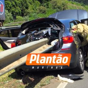 Fotos de Criança de 5 anos morta em acidente na BR-376 é velada em Maringá; sepultamento ocorre nesta terça
