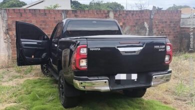 Fotos de Guarda Civil Municipal de Maringá acaba de recupera Toyota Hilux com indicativo de Furto