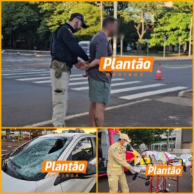 Homem é atropelado em faixa de pedestres por motorista embriagado e com CNH suspensa, em Maringá Foto 2 Fotos de Homem é atropelado em faixa de pedestres por motorista embriagado e com CNH suspensa, em Maringá