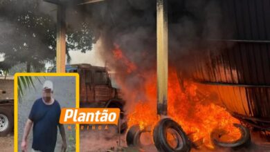 Fotos de Homem é preso na região por incêndio criminoso em borracharia às margens da PR-317; vídeo