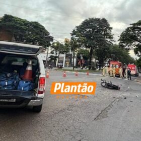 Motociclista sofre ferimentos graves após batida em cruzamento, em Maringá; vídeo Foto 5 Fotos de Motociclista sofre ferimentos graves após batida em cruzamento, em Maringá; vídeo
