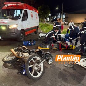 Câmera registra grave acidente entre carro e motocicleta em Maringá Foto 10 Fotos de Câmera registra grave acidente entre carro e motocicleta em Maringá