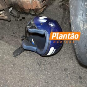Câmera registra grave acidente entre carro e motocicleta em Maringá Foto 8 Fotos de Câmera registra grave acidente entre carro e motocicleta em Maringá