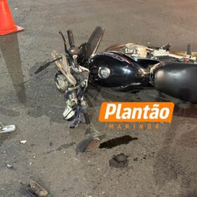 Câmera registra grave acidente entre carro e motocicleta em Maringá Foto 5 Fotos de Câmera registra grave acidente entre carro e motocicleta em Maringá