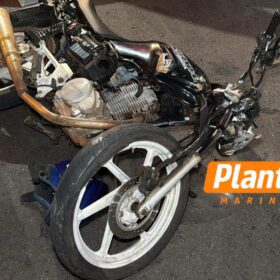 Câmera registra grave acidente entre carro e motocicleta em Maringá Foto 6 Fotos de Câmera registra grave acidente entre carro e motocicleta em Maringá