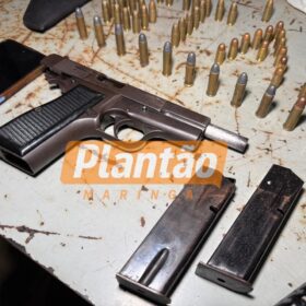 Fotos de Suspeito de tráfico e homicídio é preso com drogas e pistola 9mm em Sarandi