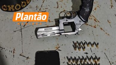 Fotos de Choque prende suspeito por porte ilegal de arma de fogo em Maringá