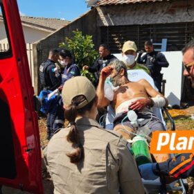 Fotos de Homem é esfaqueado abdômen após briga em Sarandi