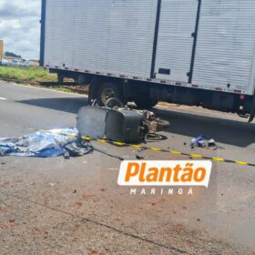 Fotos de “Deus é tudo pra mim”: motoboy de Maringá morre horas após mensagem nas redes sociais