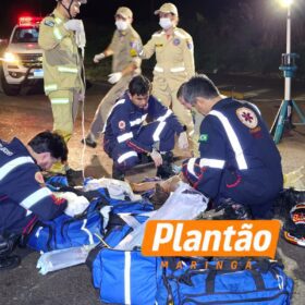 Na contramão e em alta velocidade, motorista causa acidente gravíssimo e foge do local em Maringá Foto 5 Fotos de Na contramão e em alta velocidade, motorista causa acidente gravíssimo e foge do local em Maringá