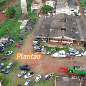 Jovem é baleado ao tentar furtar depósito de veículos apreendidos da Polícia Civil em Maringá Foto 1 Fotos de Jovem é baleado ao tentar furtar depósito de veículos apreendidos da Polícia Civil em Maringá