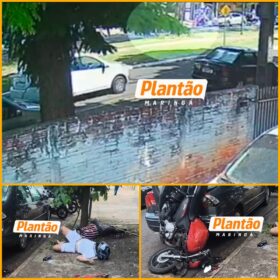 Câmera mostra colisão grave que deixou dois jovens feridos em Maringá Foto 3 Fotos de Câmera mostra colisão grave que deixou dois jovens feridos em Maringá