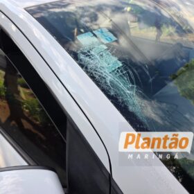 Ciclista fica gravemente ferida após colidir contra carro no Conjunto Batel, em Maringá Foto 13 Fotos de Ciclista fica gravemente ferida após colidir contra carro no Conjunto Batel, em Maringá