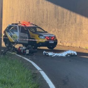 Ciclista morre após acidente com motocicleta na entrada de Marialva Foto 2 Fotos de Ciclista morre após acidente com motocicleta na entrada de Marialva