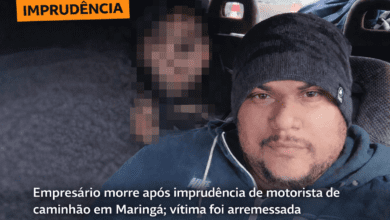 Fotos de Empresário morre após imprudência de motorista de caminhão em Maringá; vítima foi arremessada contra o muro
