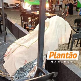 Filho de pastora é executado pelas costas na frente da família e criança; corpo foi encaminhado ao IML de Maringá Foto 3 Fotos de Filho de pastora é executado pelas costas na frente da família e criança; corpo foi encaminhado ao IML de Maringá