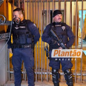 Homem é baleado após ameaçar atear fogo na esposa, nos filhos e atacar equipe da Guarda Civil Municipal em Sarandi Foto 2 Fotos de Homem é baleado após ameaçar atear fogo na esposa, nos filhos e atacar equipe da Guarda Civil Municipal em Sarandi